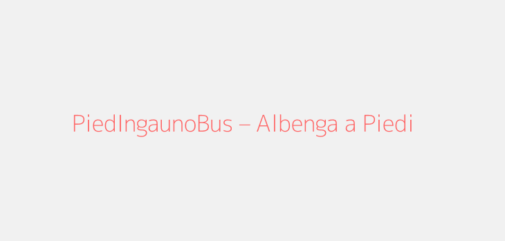 PiedIngaunoBus – Albenga a Piedi